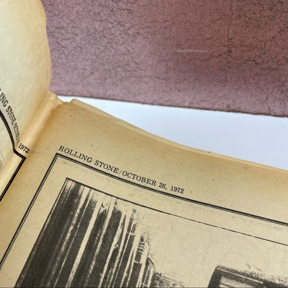 Vintage Rolling Stone Magazine Jeff Beck Lenny Bruce October 26, 1972 Music - Picture 5 of 5